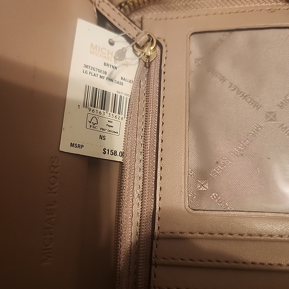 Michael Kors Ballet Pink Brynn Wallet